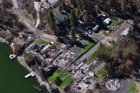 Aerial photos of Oregon Fire - Sept. 24, 2023 | The Spokesman-Review