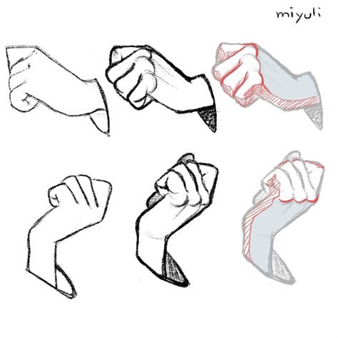 Miyuli on twitter | Hand drawing reference, Figure drawing reference, Drawing reference poses