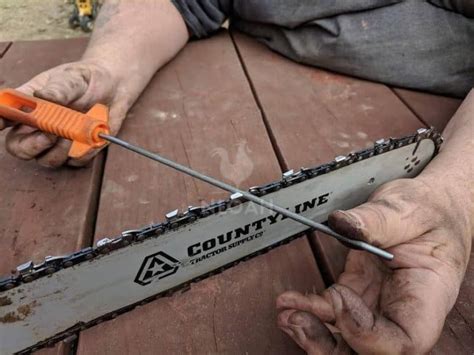 How to Sharpen a Chainsaw Safely [PHOTOS + VIDEOS] • New Life On A Homestead