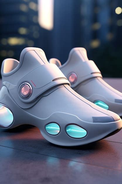 Premium AI Image | futuristic shoes with future functions with ...