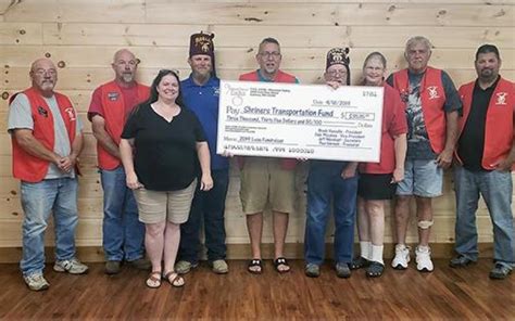 FOE Donates To Shriners Hospital Transportation Fund | Sullivan Independent News