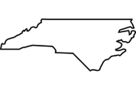 North Carolina Outline Vector at GetDrawings | Free download