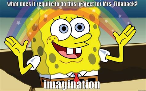 spongebob imagination - quickmeme