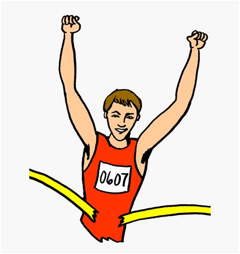 Marathon Runner Clipart - Marathon Runner Clip Art, HD Png Download is ...