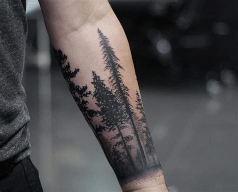 Forest Tattoo Arm