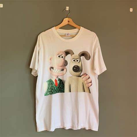 Wallace and Gromit Vtg SD, Men's Fashion, Tops & Sets, Tshirts & Polo Shirts on Carousell