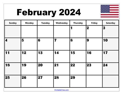 February 2024 Calendar Printable Wiki Youtube - Thanksgiving 2024 Calendar