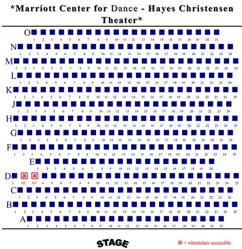 Seating Charts | Utah Presents