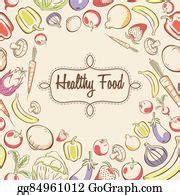 900+ Healthy Food Poster Design Clip Art | Royalty Free - GoGraph