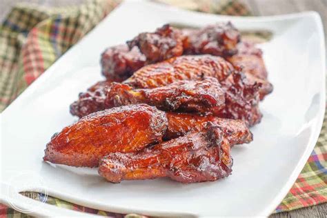 Smoked BBQ Chicken Wings - Health Starts in the Kitchen