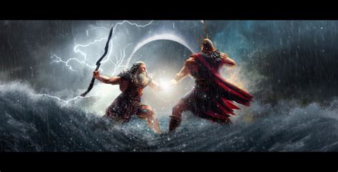 ArtStation - Zeus vs Ares