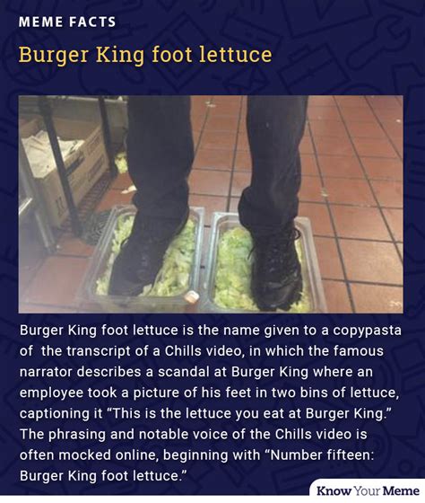 Burger King Foot Lettuce | Know Your Meme