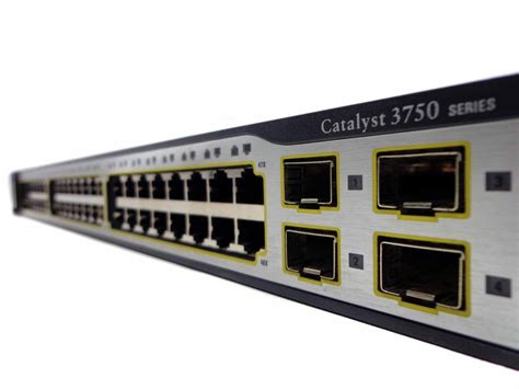 CISCO Catalyst 3750 Series 48 Port SWITCH WS-C3750-48TS-S IOS Ver. 12.1 ...