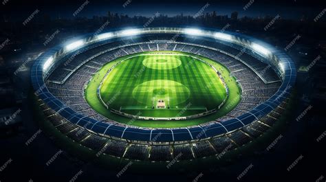 Premium AI Image | The national cricket ground also known as ...