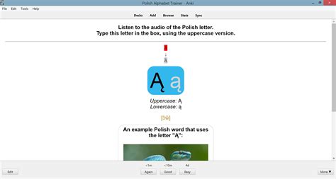 Anki Polish Alphabet Flashcards to Learn Polish | SPEAKADA