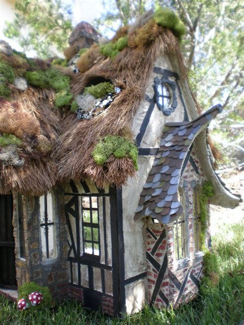 Fairytale Storybook Cottage Dollhouse: So Whimsical! | Fairy houses, Storybook cottage, Fairy ...