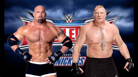 GOLDBERG VS BROCK LESNAR WWE2k18 - YouTube