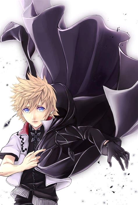 This Roxas fanart is actually good. | Kingdom hearts characters, Roxas ...