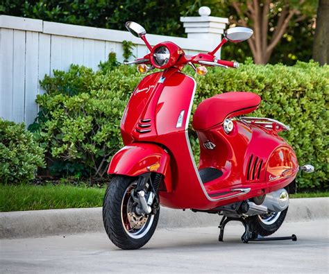 Red Vespa Scooter | Hot Sex Picture