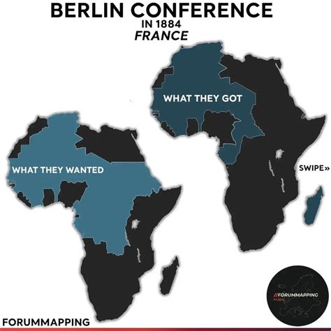 Berlin Conference in 1884-85 [OC] : MapPorn