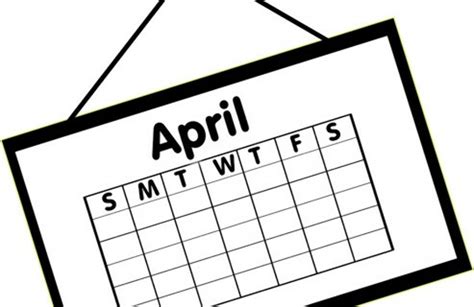 Download High Quality april clipart calendar Transparent PNG Images ...