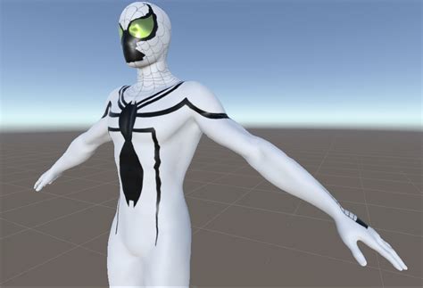 Anti-Venom Spider-Man VRChat Model