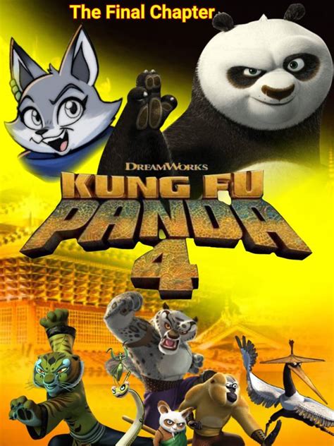 Kung Fu Panda 4 Poster (By: Me) by BlueDreawings20888 on DeviantArt