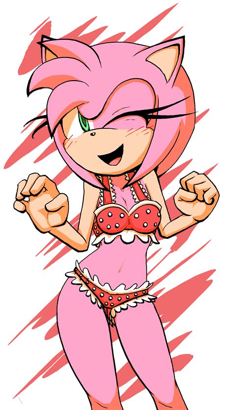 Amy Summer Bikini | Sonic the Hedgehog | Amy the hedgehog, Sonic, Sonic ...