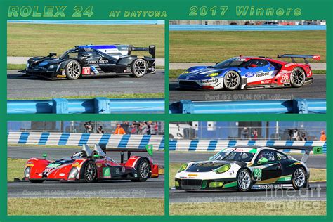 The WINNERS at the 2017 Rolex 24 at Daytona Photograph by Tad Gage - Pixels