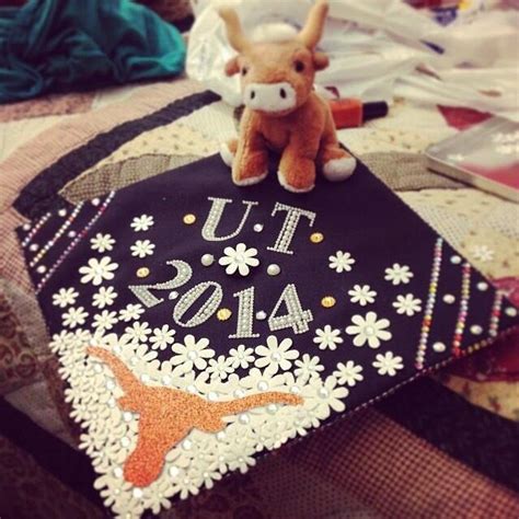 2014 UT Graduation Cap by newest member of the Texas Exes, Victoria ...