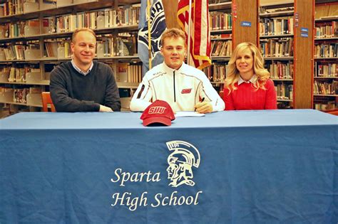 Sparta High School Football Player Signs Letter of Intent - TAPinto