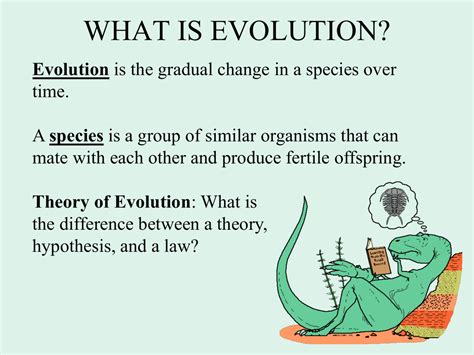 Theory of Evolution