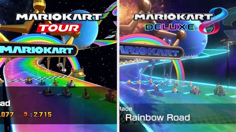 Mario Kart 8 Deluxe - Booster Course Pass Wave 3 graphics comparison