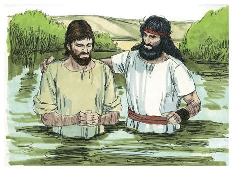 Jesus' Baptism by John - Bible Story Summary