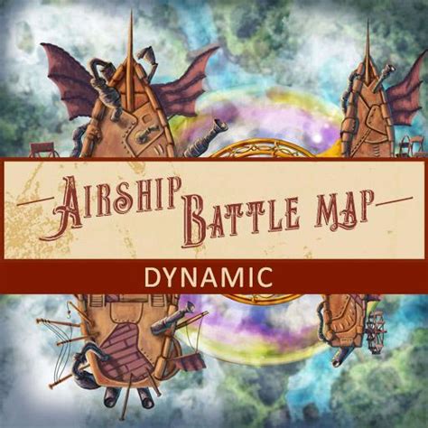 Airship Battle Map | Dynamic | Roll20 Marketplace: Digital goods for ...