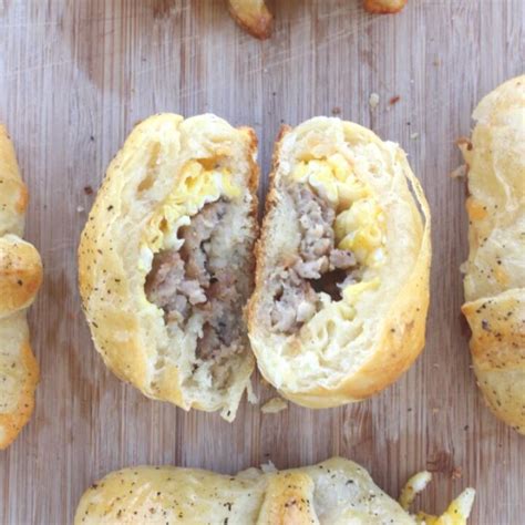 Sausage, Egg and Cheese Breakfast Rolls - Everyday Shortcuts