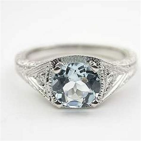 8 Aquamarine Engagement Rings That Give Diamond Rings a Run for Their Money! (They'll Make WISH ...