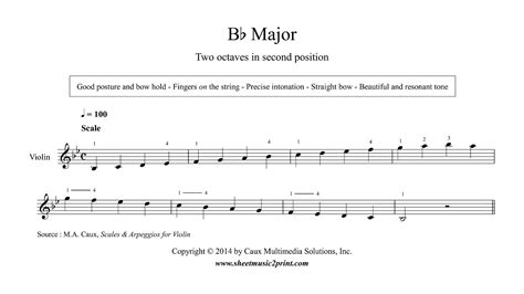 Violin : B flat Major Scale & Arpeggio - Grade 3 - YouTube