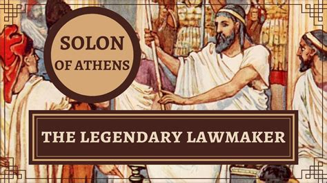 Solon of Athens - The Legendary Lawmaker who Paved the Way for Democracy - YouTube