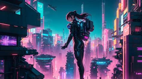 Anime Cyberpunk Stock Photos, Images and Backgrounds for Free Download