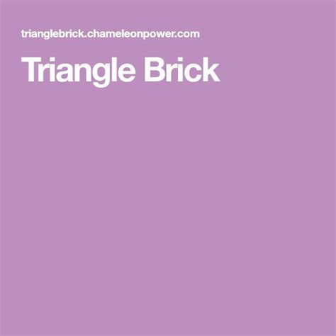 Triangle Brick | Brick exterior house, Brick, Brick and stone