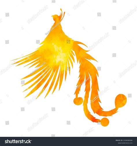 65 Phoenix Bird Watercolor Logo Images, Stock Photos & Vectors ...