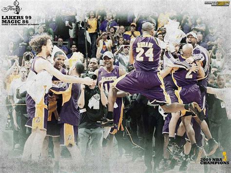 Lakers Championship Wallpaper - WallpaperSafari