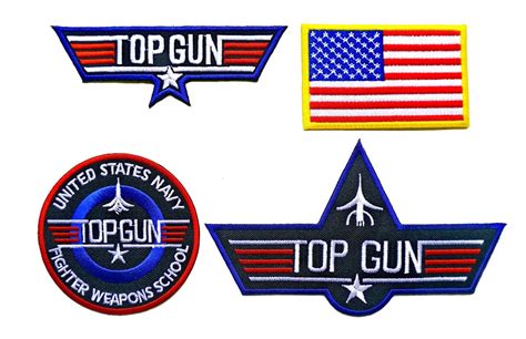 Printable Top Gun Patches