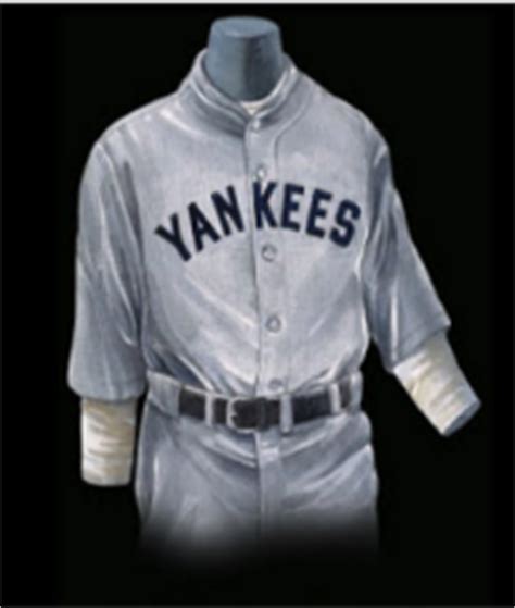 The Evolution of the New York Yankees Uniform - Baseball Reflections ...