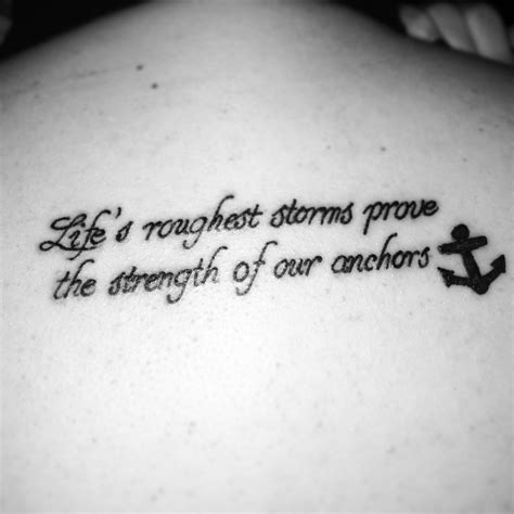 Anchor Quotes Tattoos