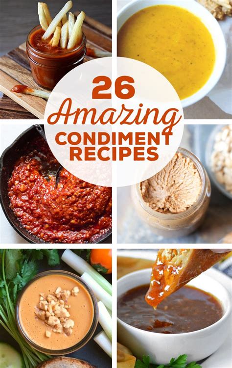 26 Amazing Homemade Condiments | Homemade condiments, Homemade spices, Condiment recipes