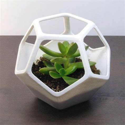 3D Printing 101 Planters | 3d printing, Geometric planter, 3d printer