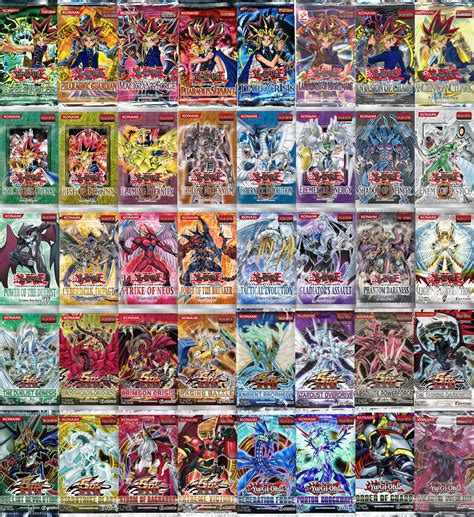 Yu-Gi-Oh Booster Pack color pattern by ClassicYugiohFan on DeviantArt