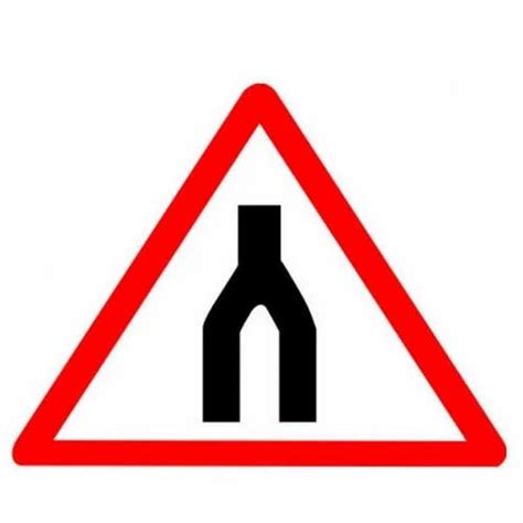 End Of Dual Carriageway Cautionary Road Sign at Rs 1299/piece | Road ...